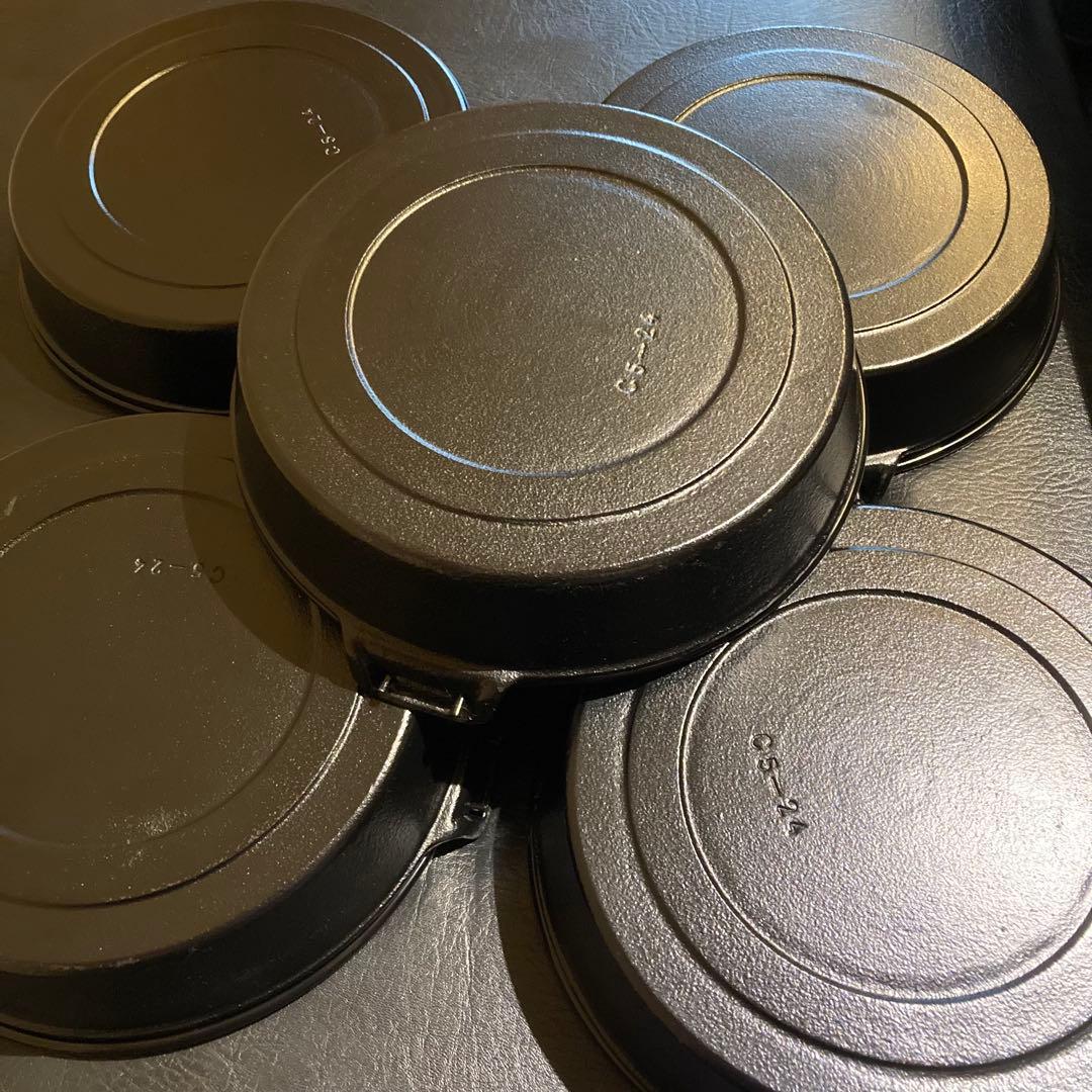 【未使用 新品】すき鍋胡蝶 アサヒ 24cm 鋳鉄製 5個セット　外箱無し