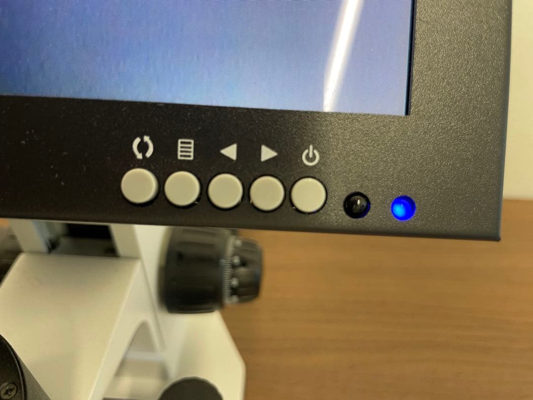 顕微鏡 本体 15インチ ディスプレイ