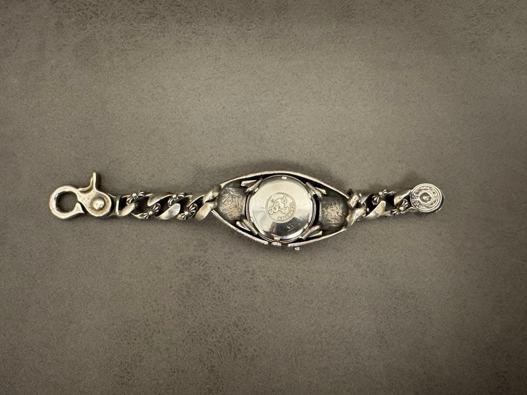 シルバー925ウォッチケース ブレス一体型シルバーアクセサリーオメガヴィンテージ