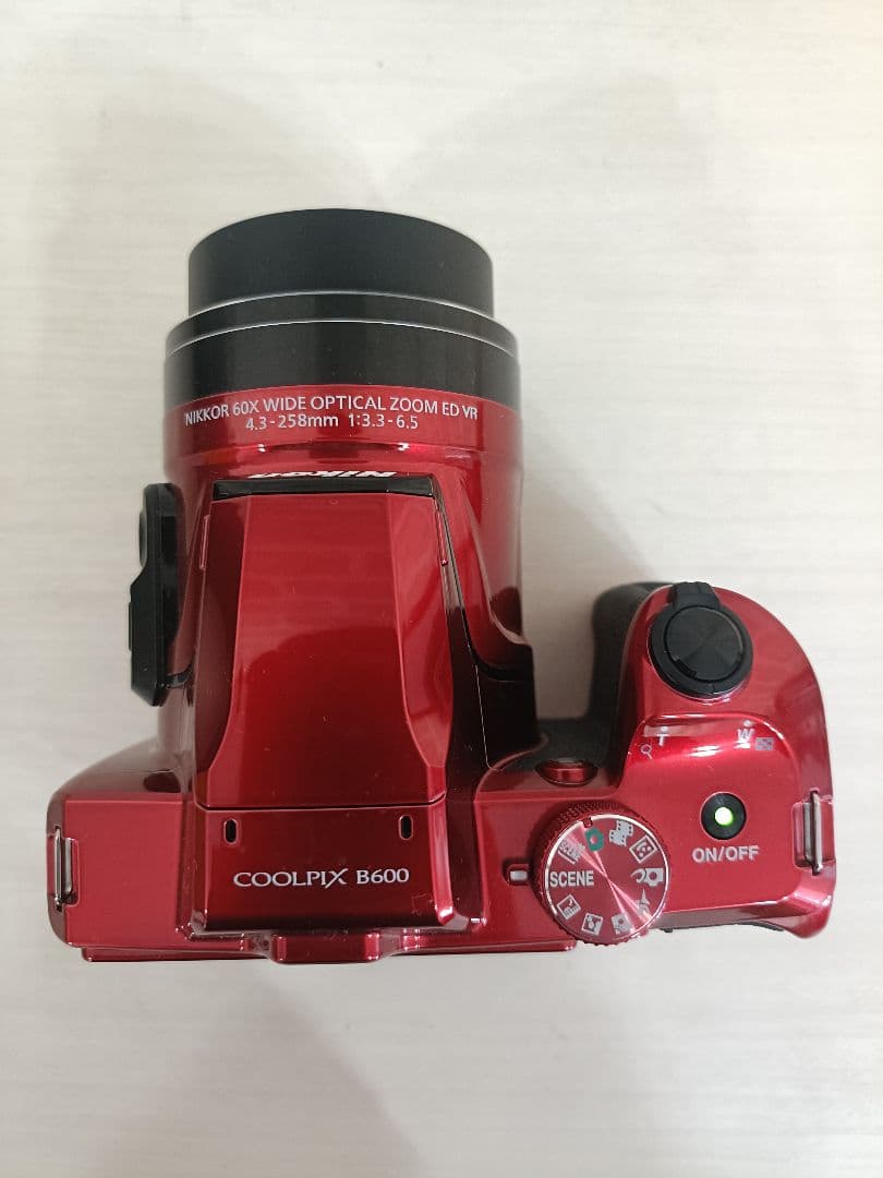 【美品♪】Nikon COOLPIX B600 レッド