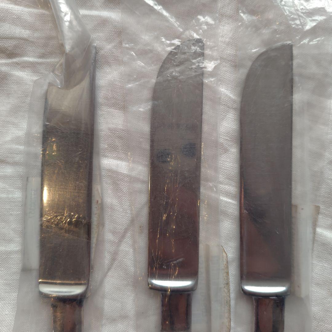 【アウトレット品】ゲンセ　ナイフ３本スプーン2本