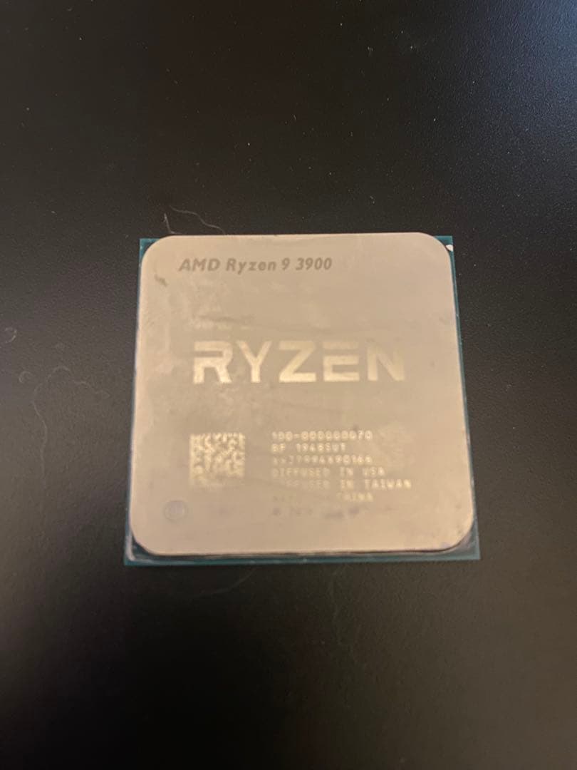 AMD Ryzen 9 3900X CPU AM4 動作品