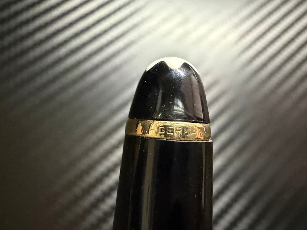 モンブラン マイスターシュテュック 144 ブラック 全金 M 中字 万年筆