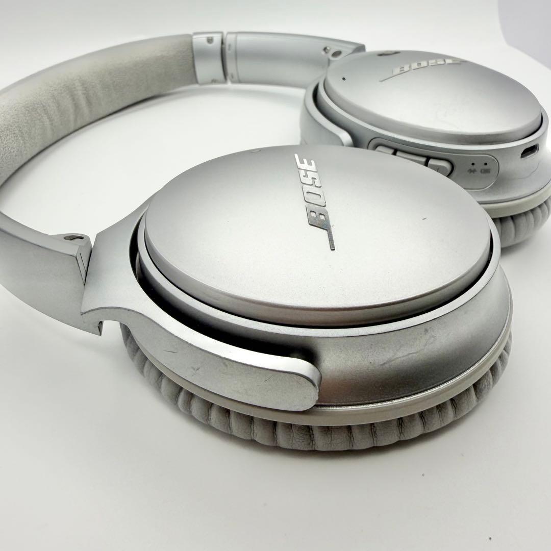 【希少カラー】BOSE QC35 II シルバー 動作確認済 本体のみ 2614