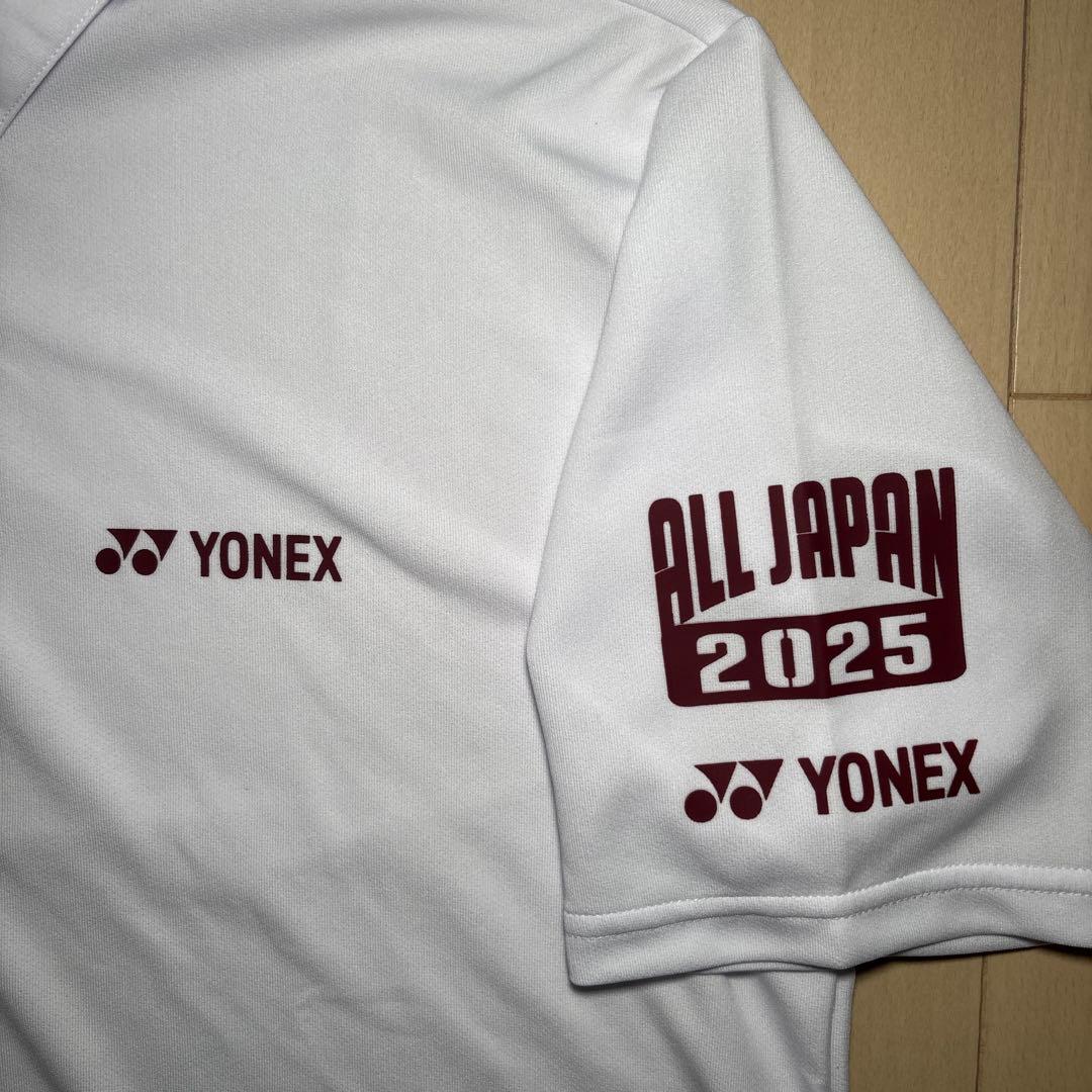 YONEX インターハイ2025 ボタンダウンシャツ L