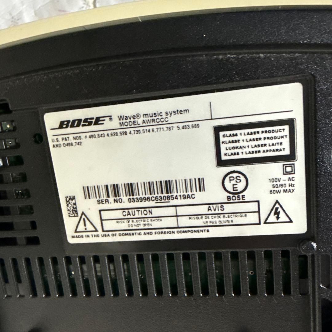 BOSE Wave Music System AWRCCC CDプレーヤー ③