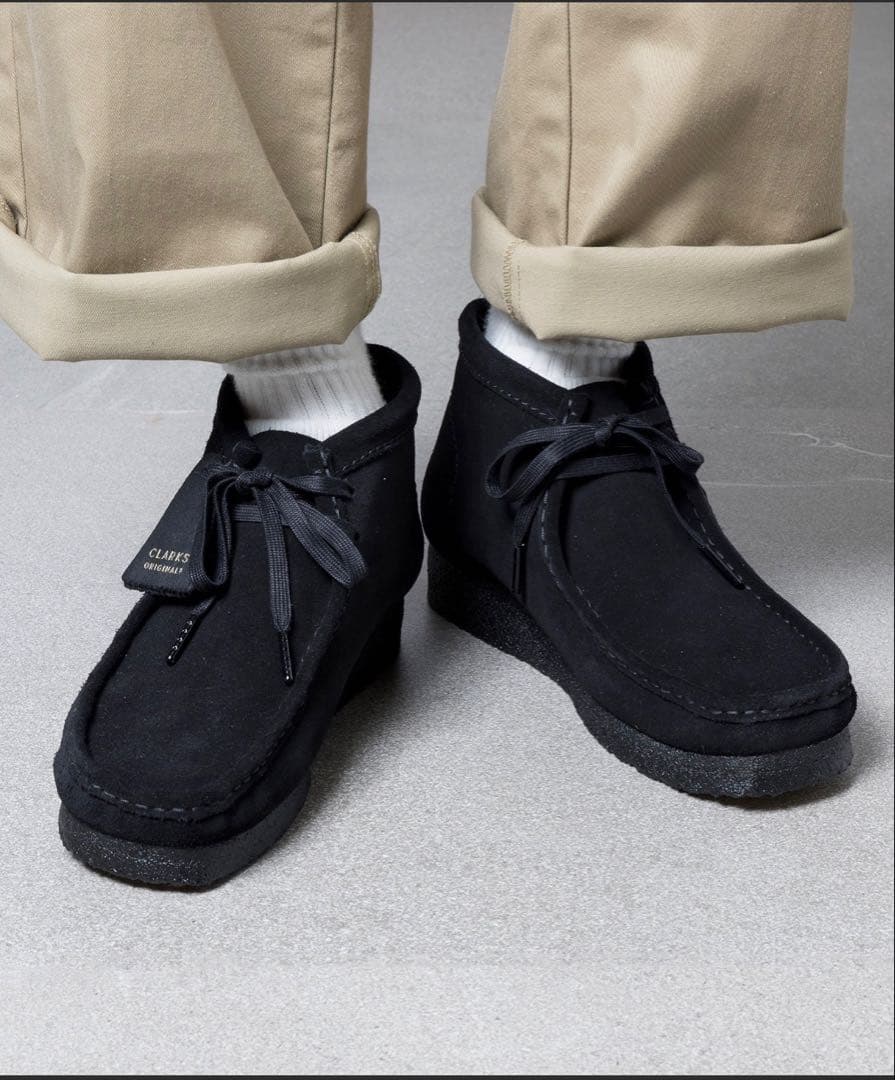 靴 CLARKS WALLABEE BOOTS