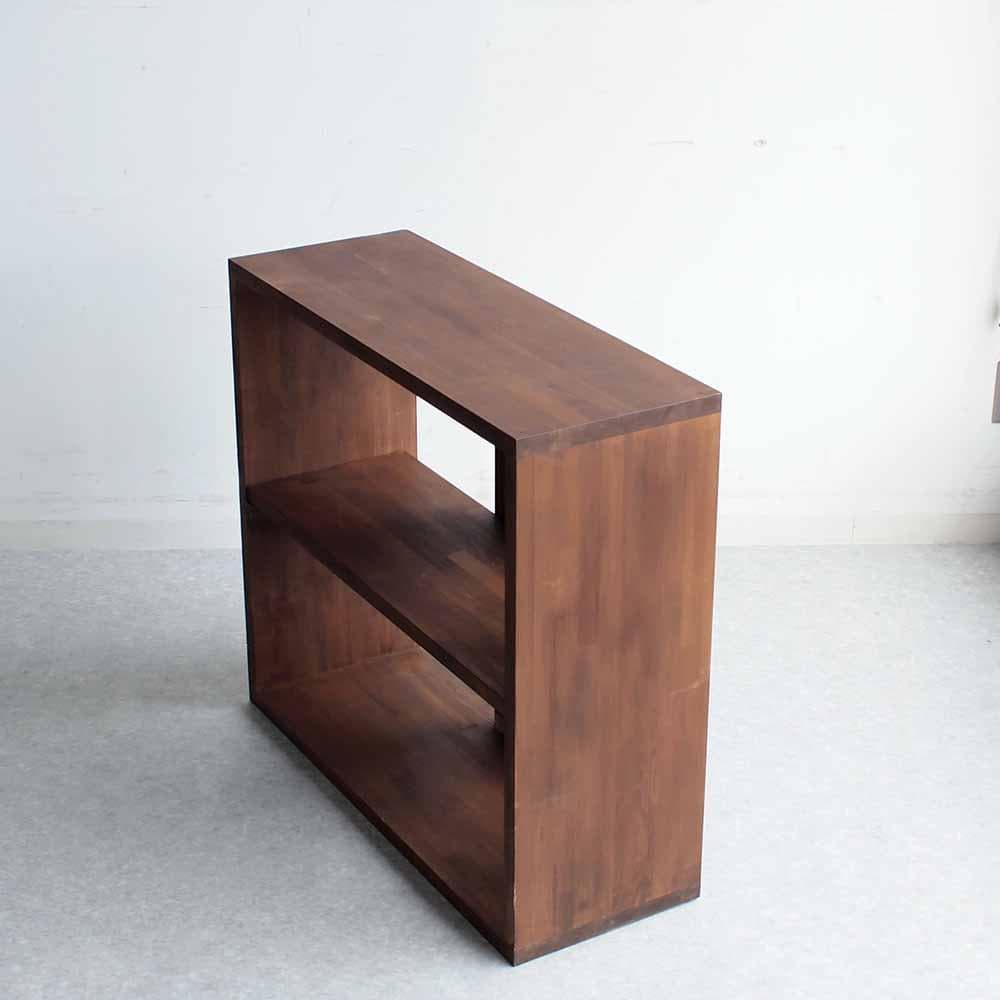 シンプルなウッドシェルフ ディスプレイ台 飾り棚 本棚 ZR23916