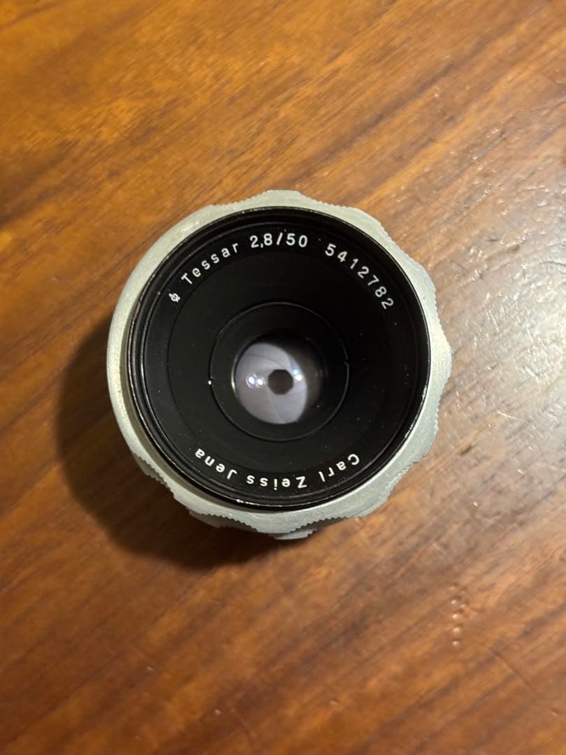 レンズ(単焦点) carlzeiss jena tessar 50mm f2.8 M42