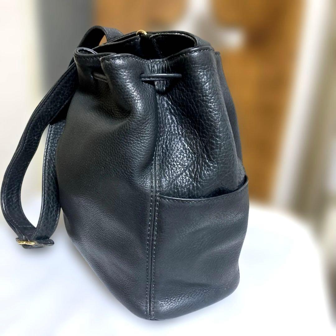 オールドCOACH 巾着ショルダーバッグ　 ★ソノマコレクション　4926.美品