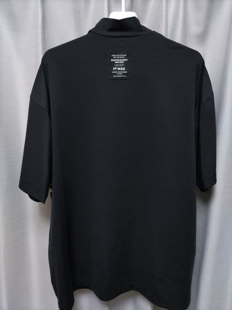 マスターバニー　モックネック　オーバーサイズ　黒