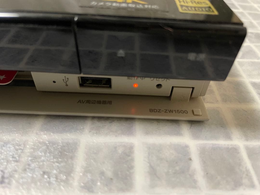 Sony BDZ-ZW1500 ブルーレイレコーダー 動作品