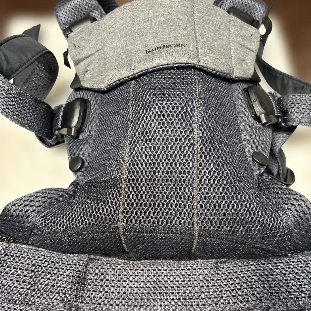 【美品】BABY BJORNハーモニー ベビーキャリア アンスラサイト