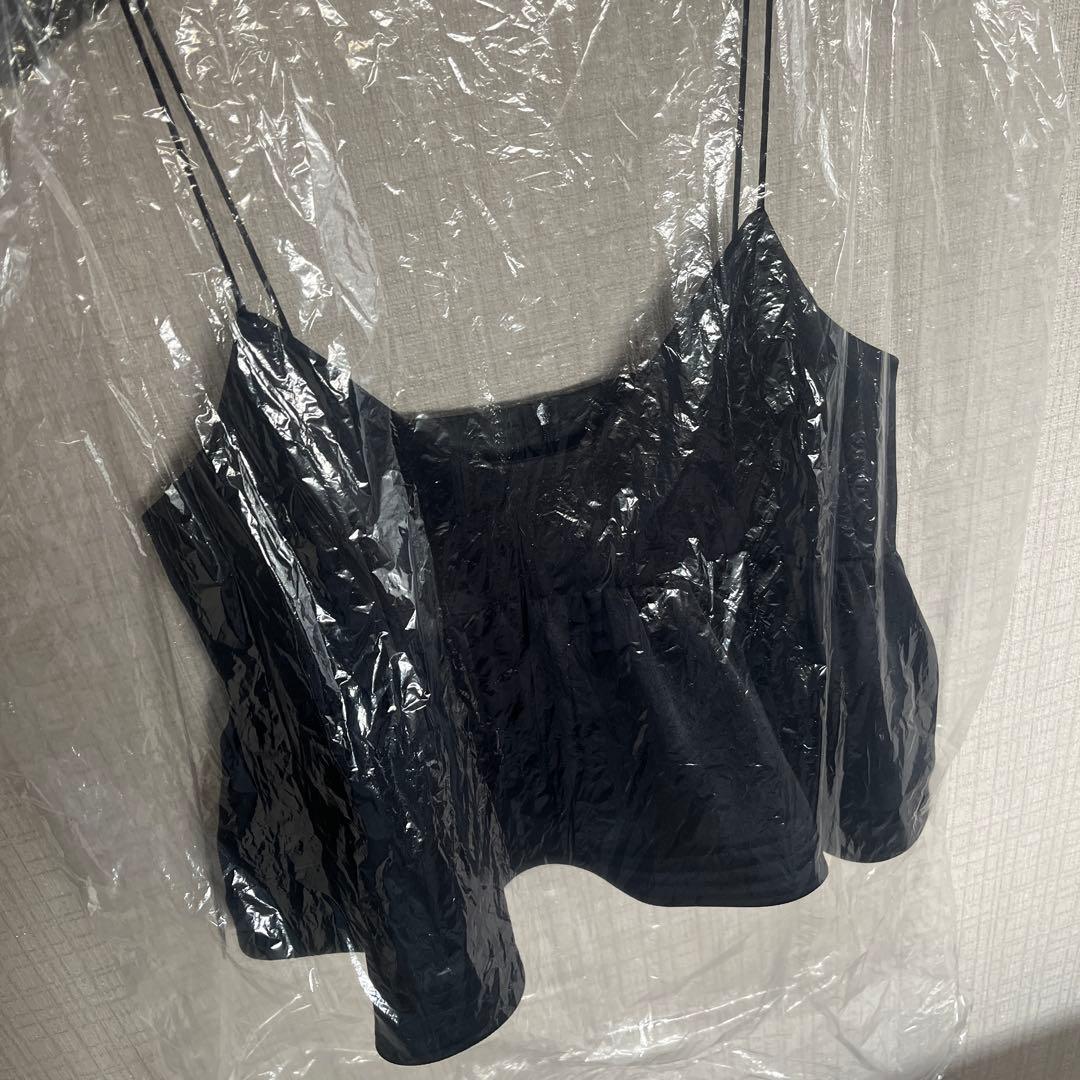 MACHATT サテンフレアキャミソール