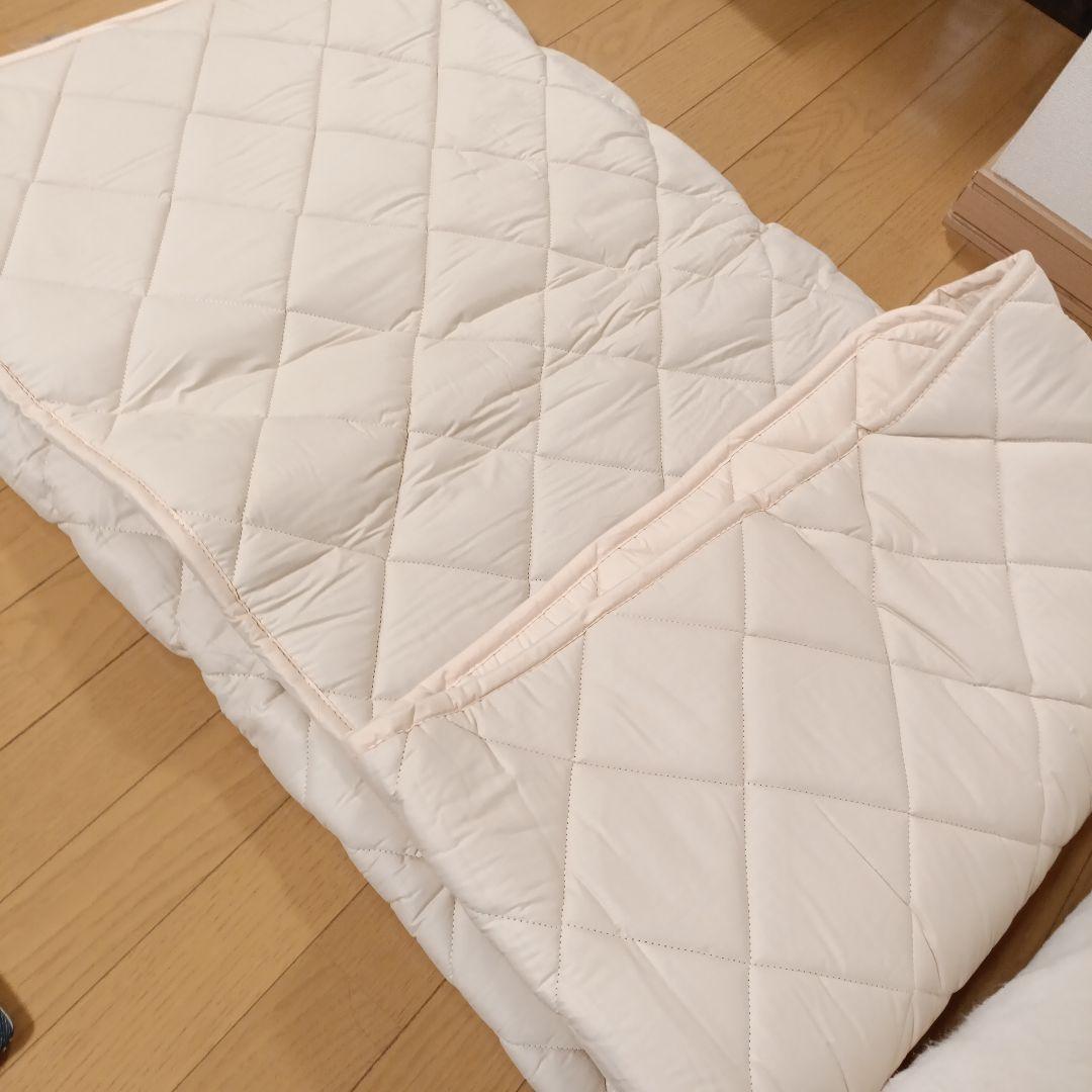 未使用　西川産業　ホワイトシープトン　ダブル　ムートンシーツ　定価約75万