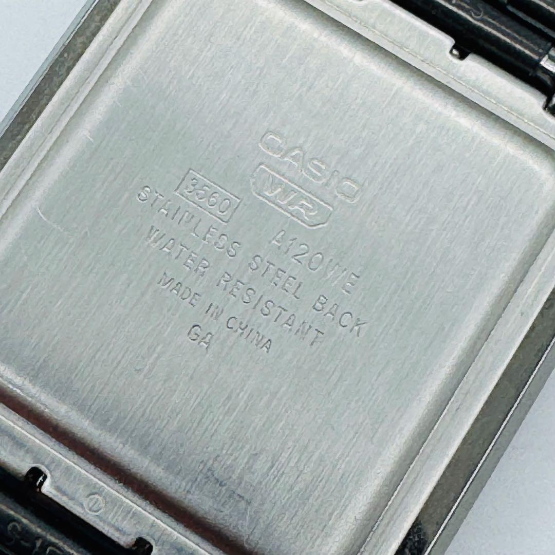CASIO A120WE チープカシオ　 ガンメタリック【反転液晶】