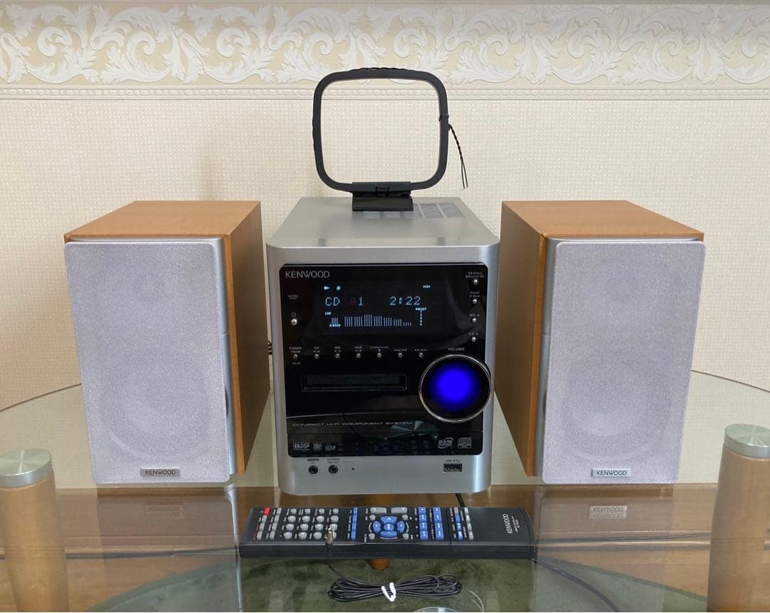 【美品】KENWOOD　RMD-NDL100　MD・CD・USB・希少可動品