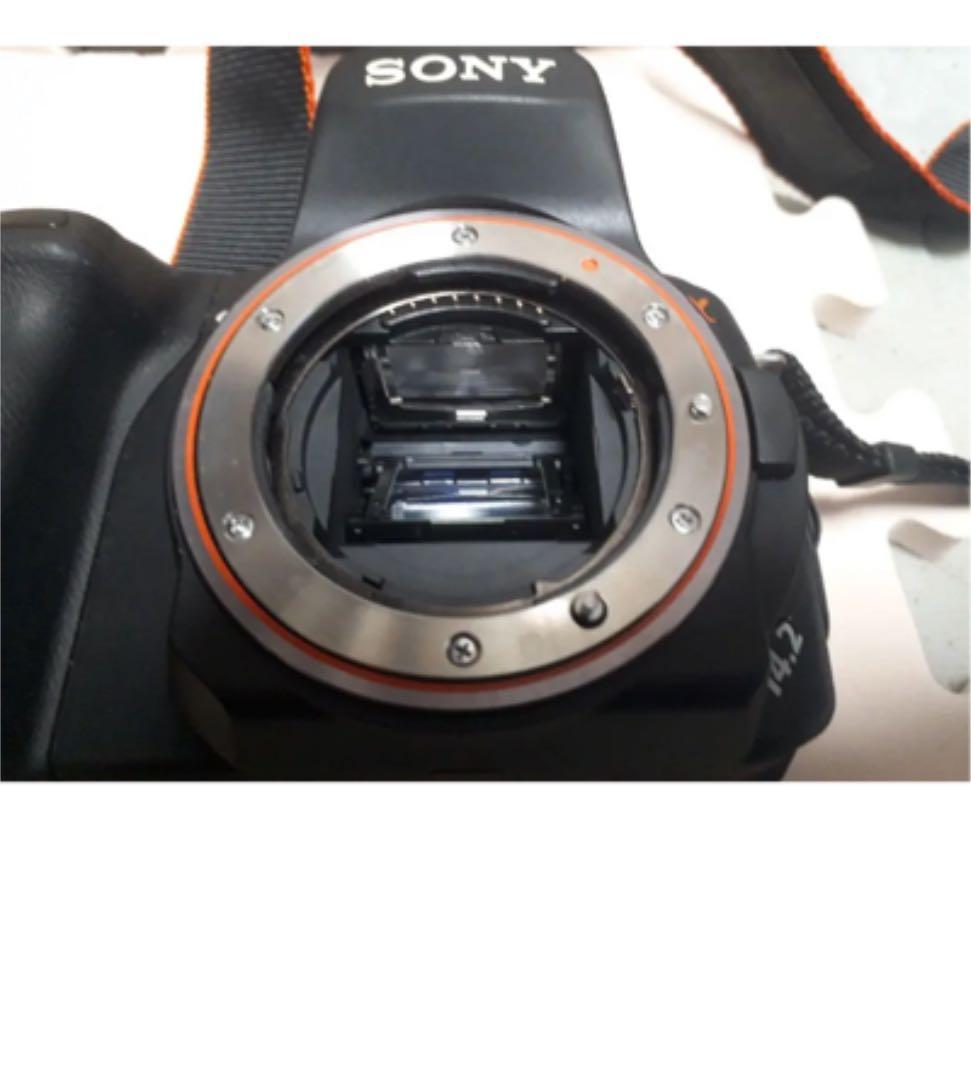 SONY一眼レフカメラ α350☆望遠レンズセット