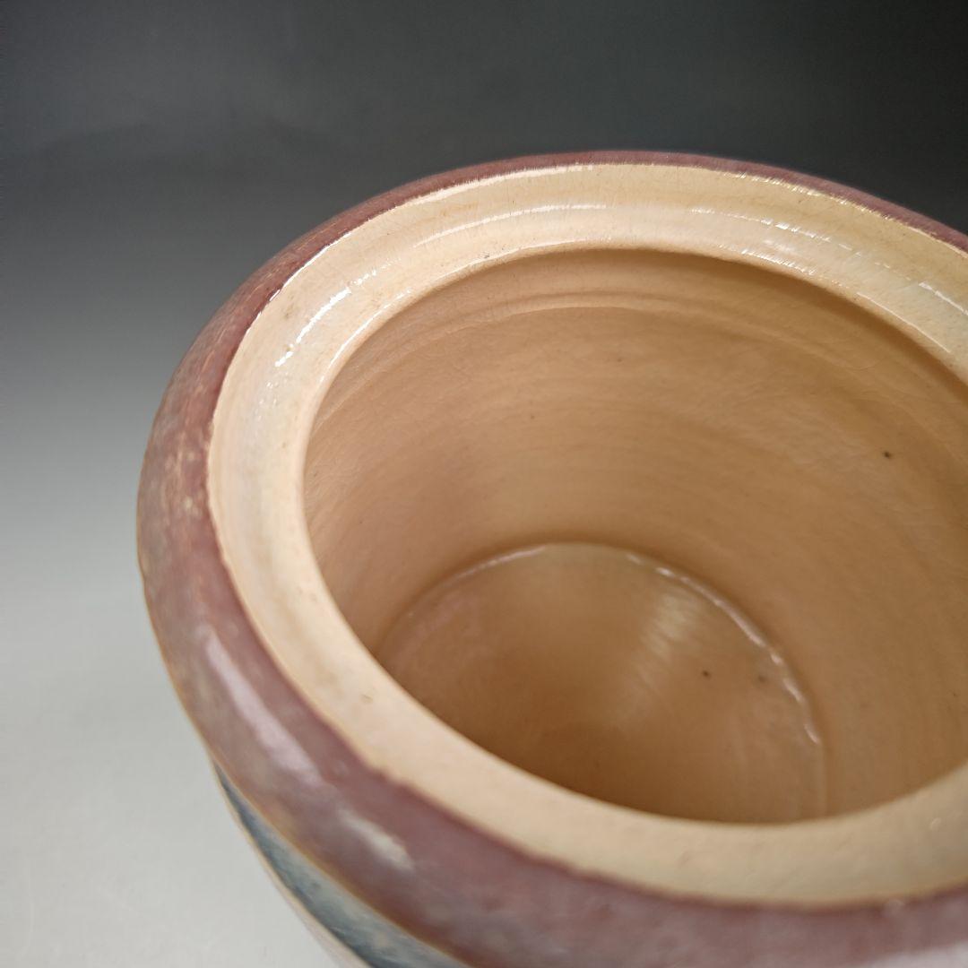 イ357 水指『吉村楽入作　オランダ写　水指』『堀内宗完（兼中斎）極箱』茶道具