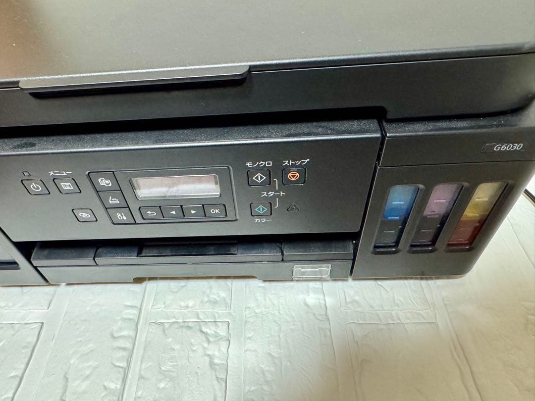 【極美品】印刷わずか80枚！Canon G6030 ギガタンク 付属品完備