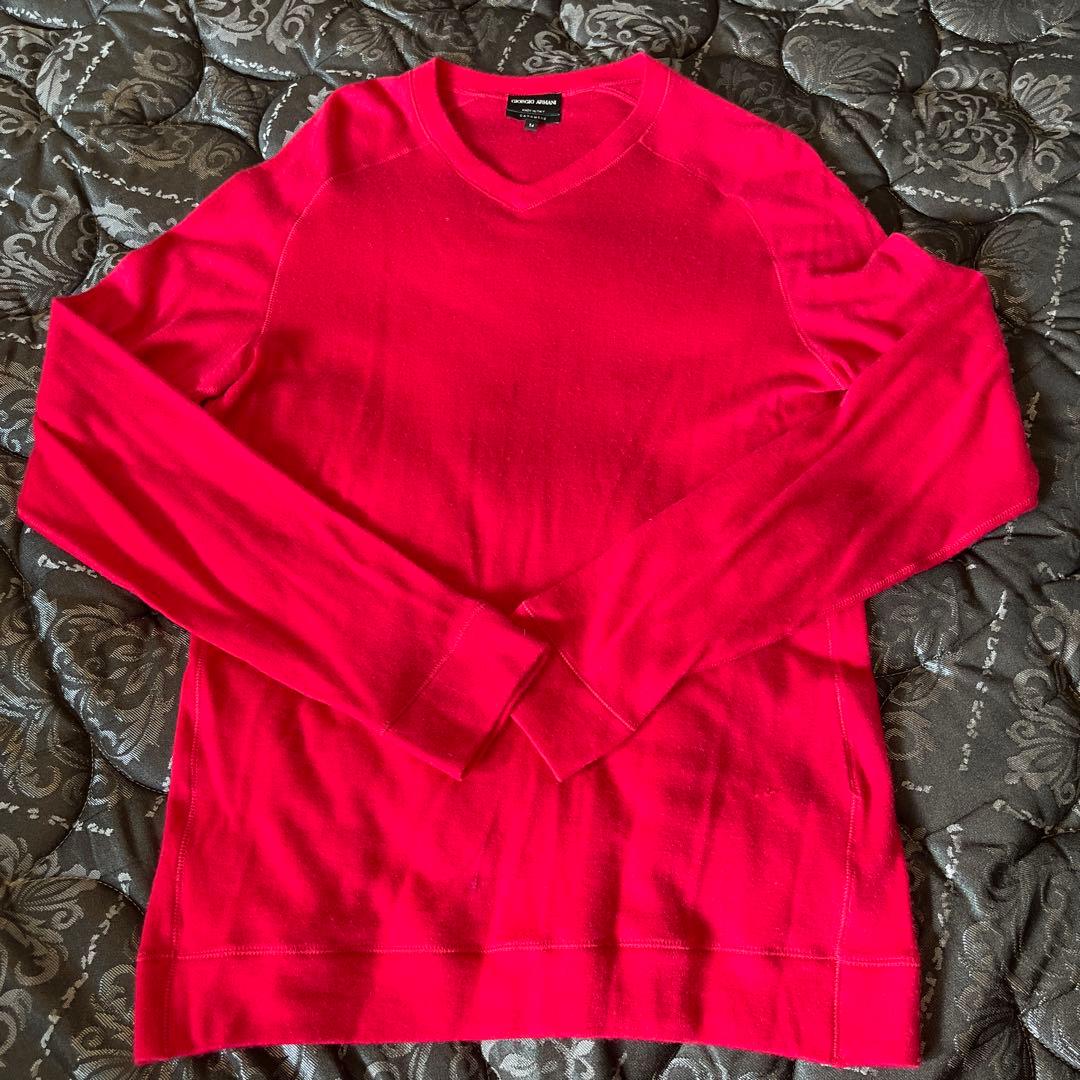 アルマーニ　カシミアセーター