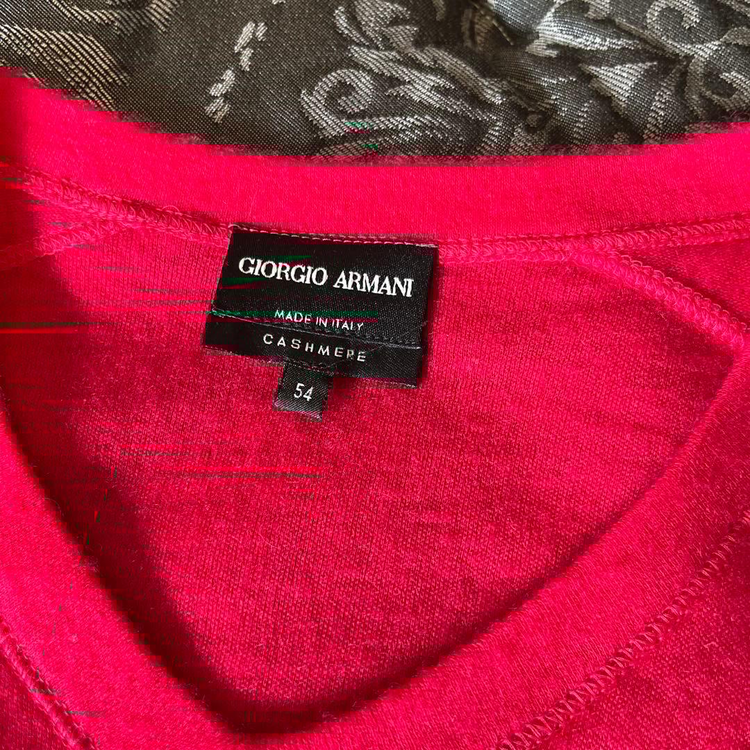 アルマーニ　カシミアセーター