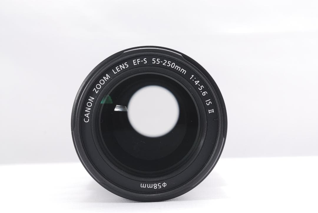 【美品】Canon EF-S 55-250　IS　Ⅱ　高機能望遠レンズ