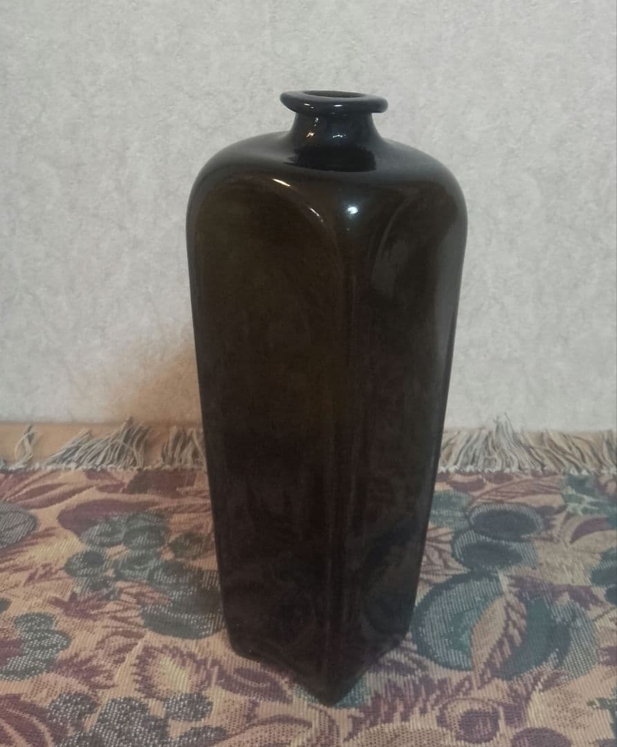 18世紀 オランダ ケースジンボトル Pontil 植民地時代 ケルデル瓶