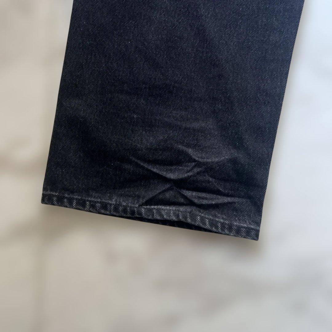 パンツ Supreme baggy Jean black 30