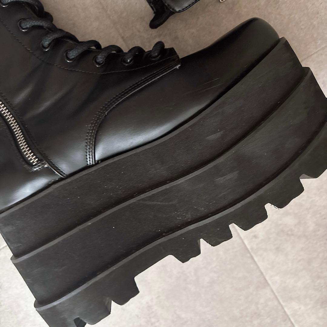 Darichトリプルソールエンジニアブーツ ブラック XL