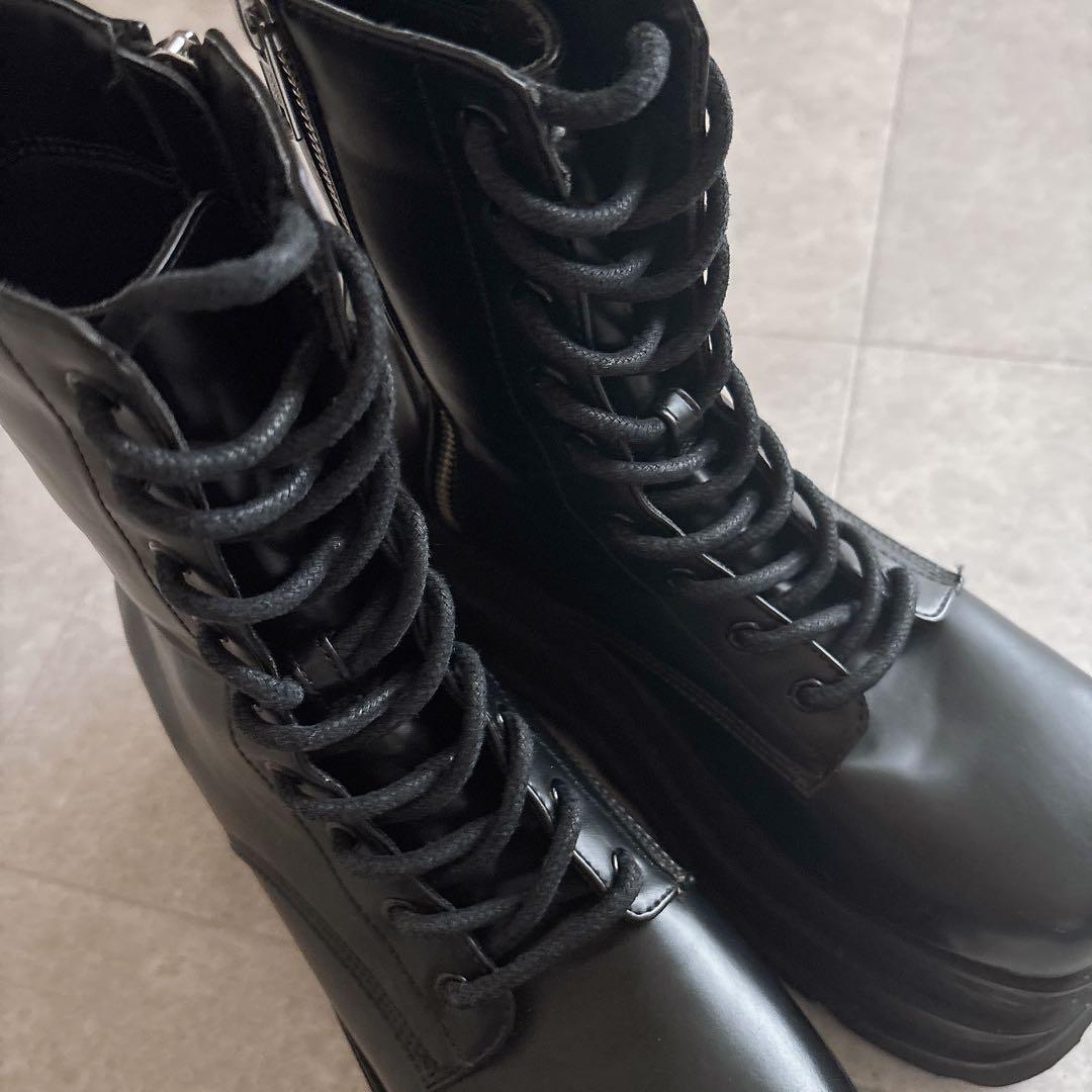 Darichトリプルソールエンジニアブーツ ブラック XL