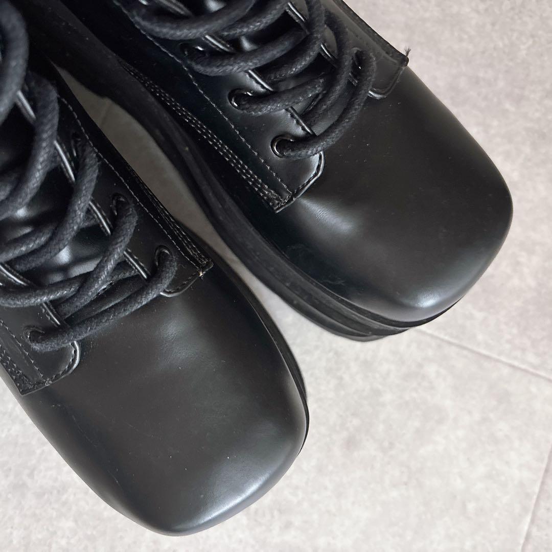 Darichトリプルソールエンジニアブーツ ブラック XL