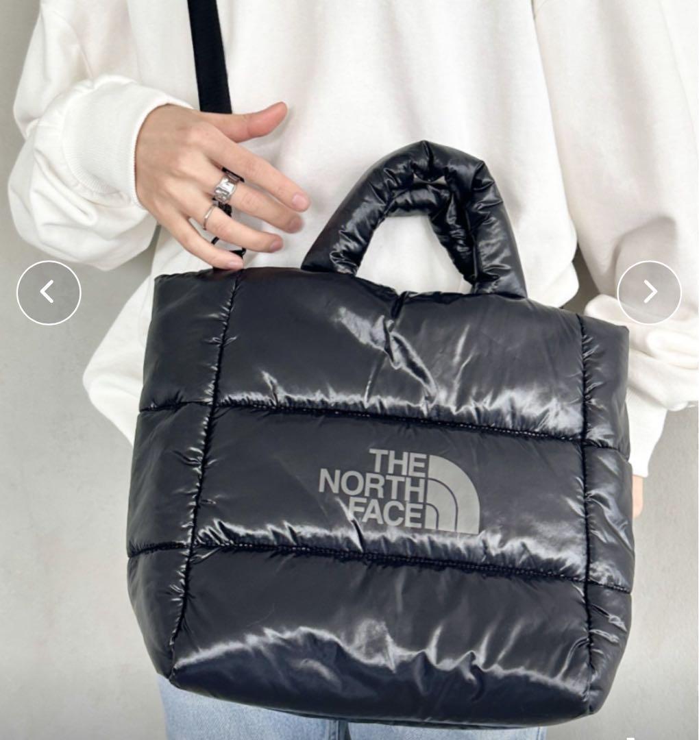 【韓国限定】ノースフェイス＊プランピー＊トートバッグ＊L ＊クリーム