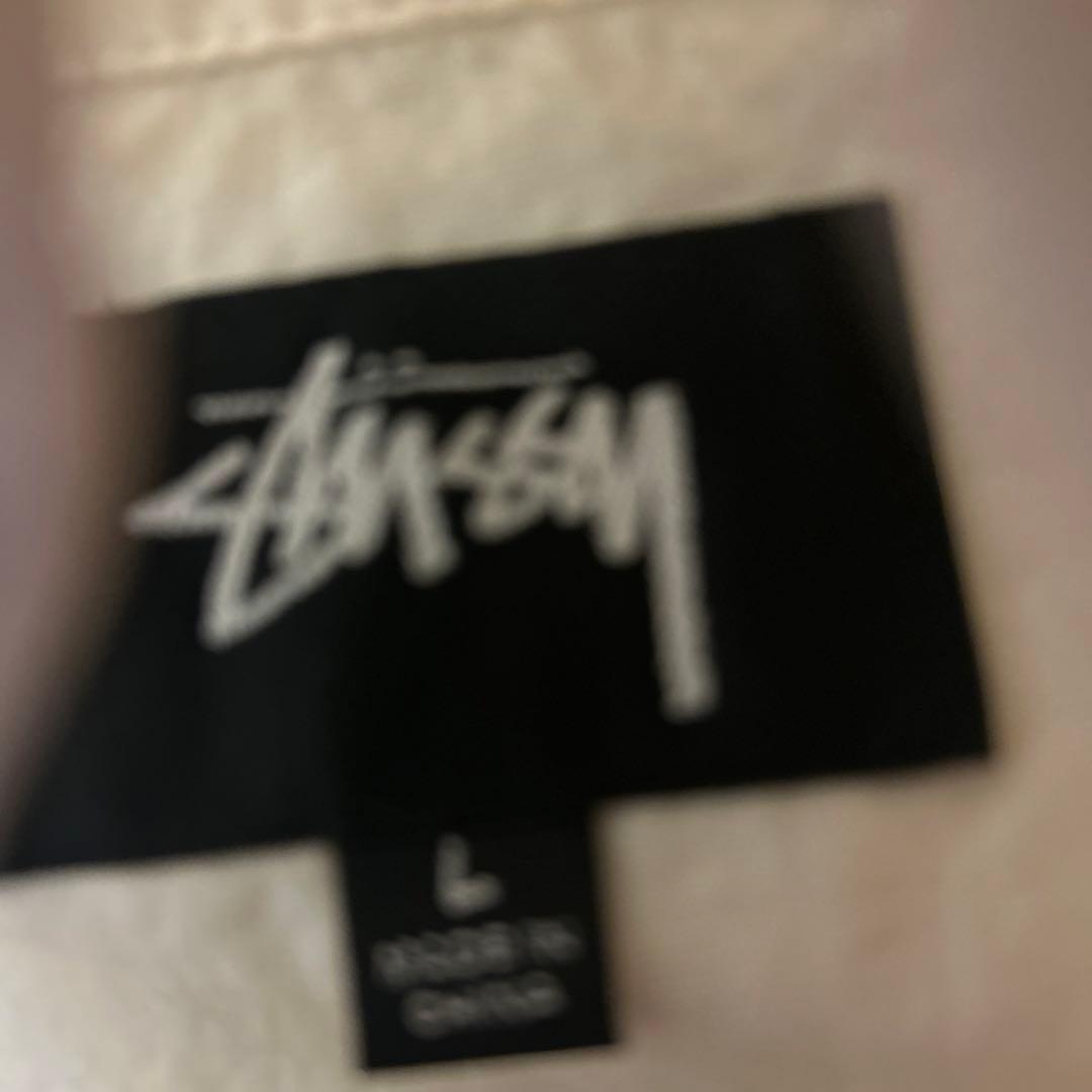 Stüssy ホワイト フード付きジャケット