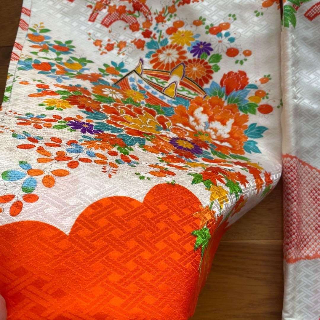 七五三　3歳　正絹