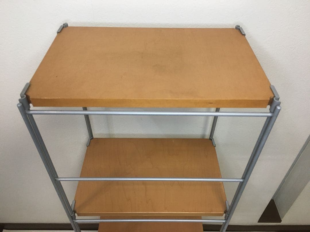 MUJI 無印良品 スチール スユニット シェルフ 中 匿名配送 送料無料