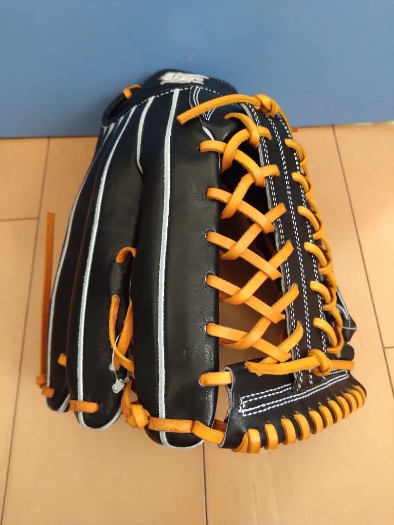 WAGYU JBグラブ JB007BLK（L）ブラック 左投用 宮崎和牛革 硬式