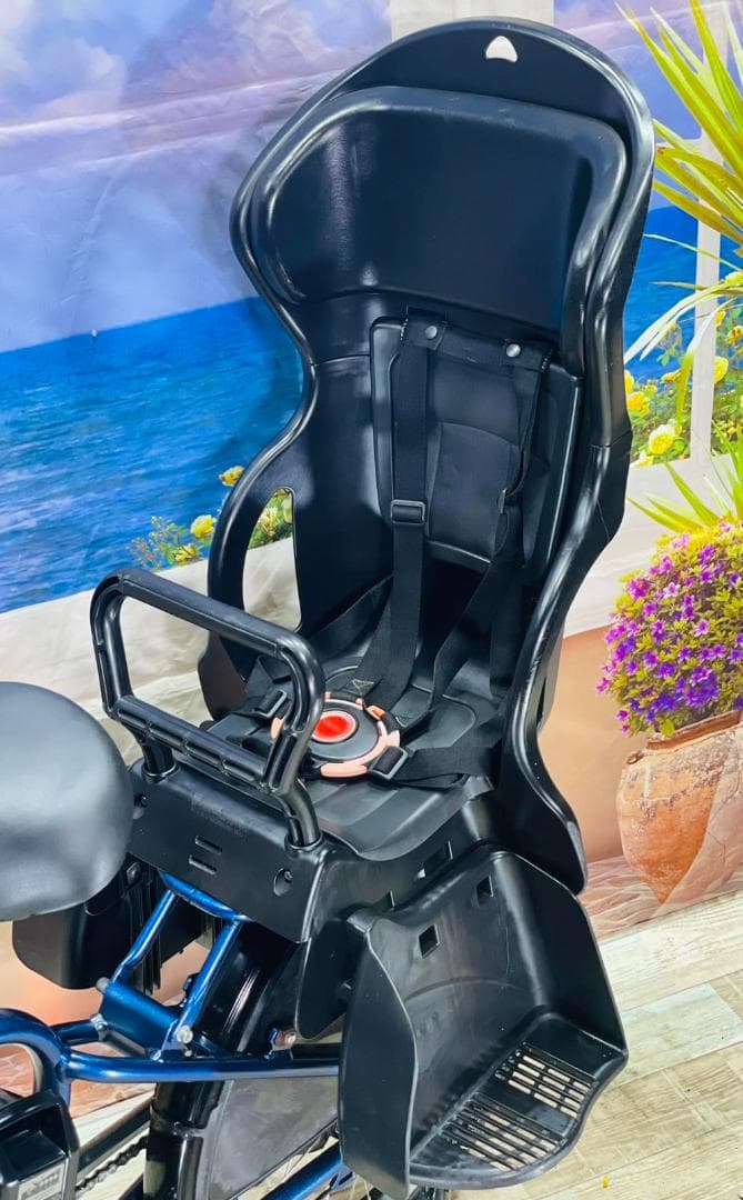 shabondama-qoo ヤマハ子供乗せ電動アシスト自転車　Y1599