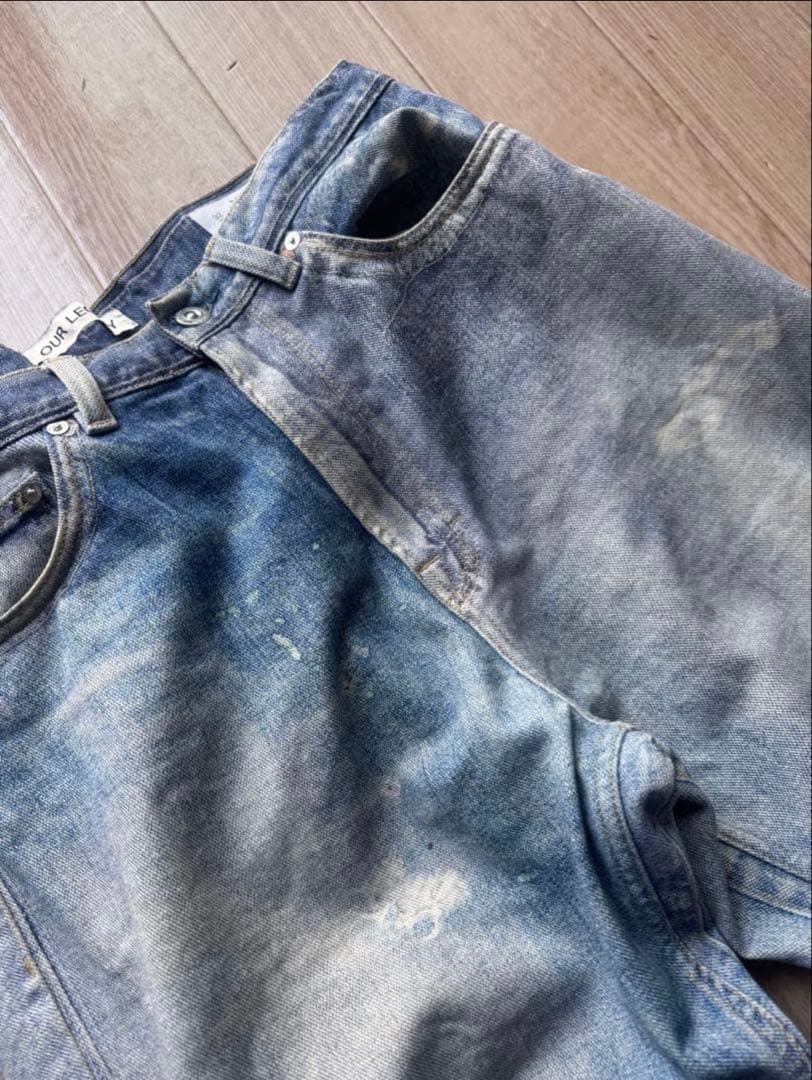 OUR LEGACY THIRD CUT digital print デニム32