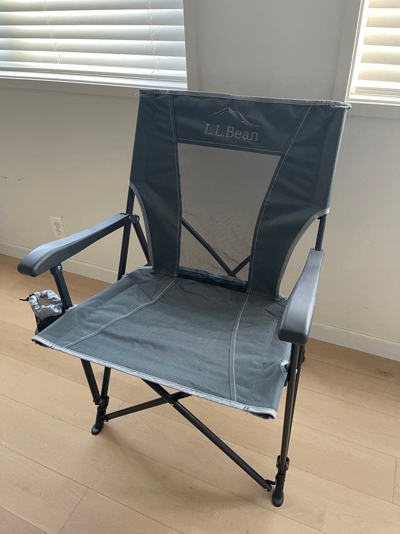 LL Bean Easy Comfort Camp Chair ②グレー送料込み
