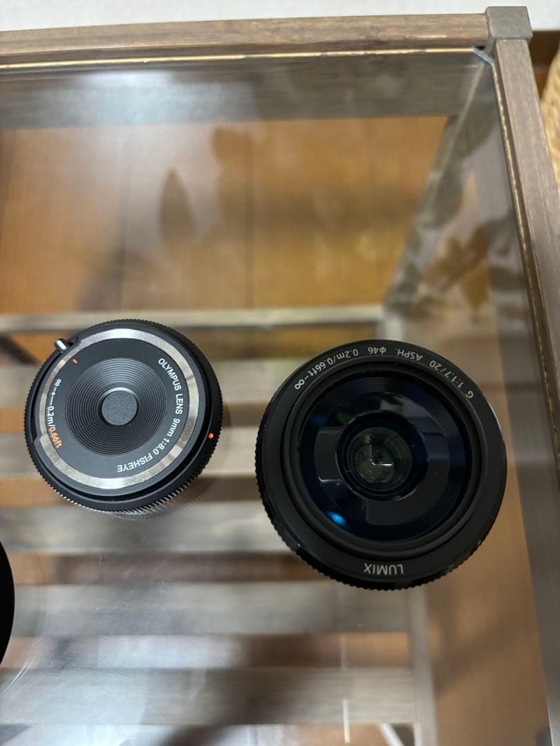 LUMIX DMC-GM1 本体と付属品、別購入レンズ2個セット