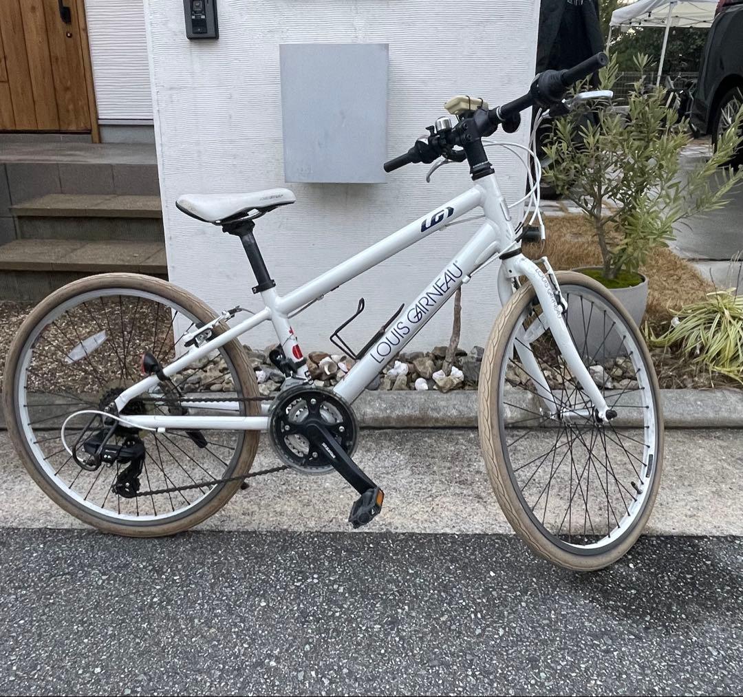 Louis Garneau 子供用自転車 ホワイト 24インチ　お引き取り限定。