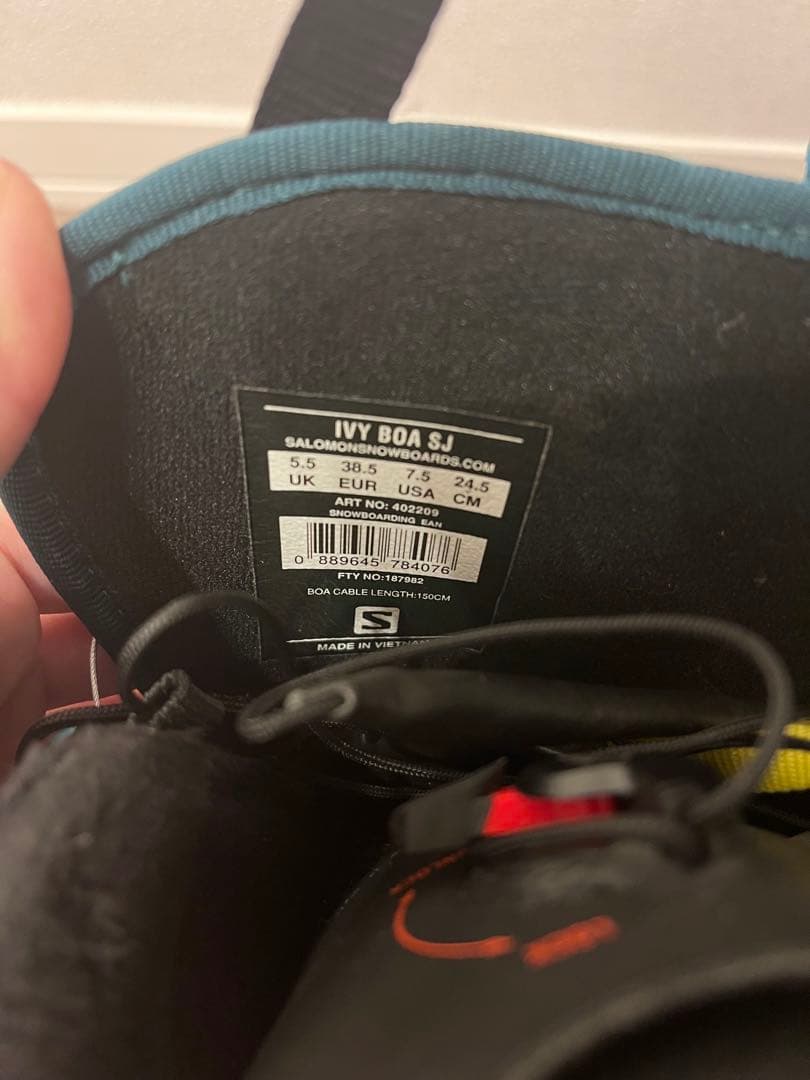 SALOMON IVY BOA SJ スノーボードブーツ 24.5