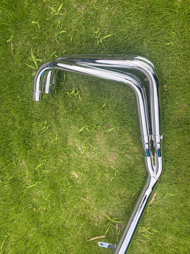 ゼファー400 マフラー　メッキ　新品　RPM タイプ　送料込み