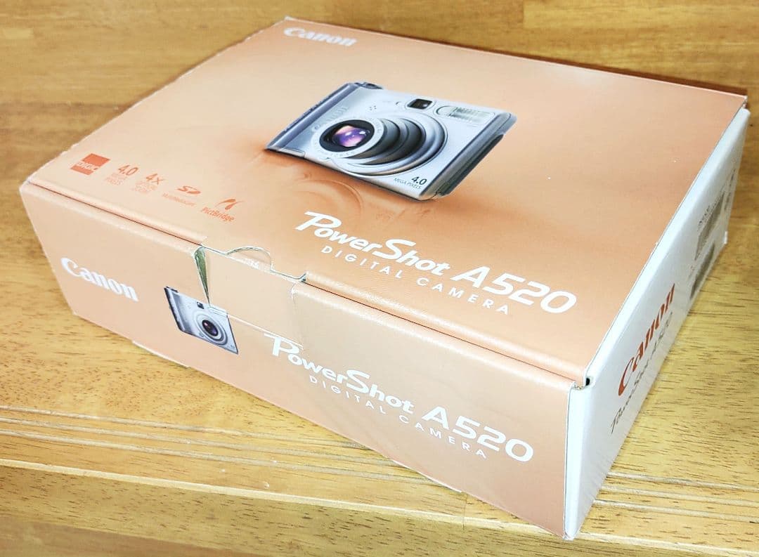 【オールドコンデジ 特典付き】キャノン PowerShot A520 4倍ズーム
