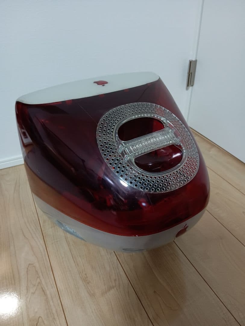 通電確認済み　初代 Apple iMac G3 スケルトンレッド