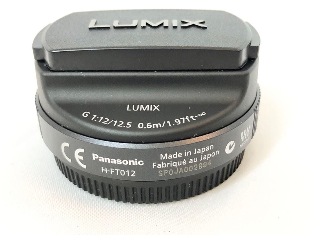 レンズ(単焦点) Panasonic LUMIX G 12.5mm/F12 3D