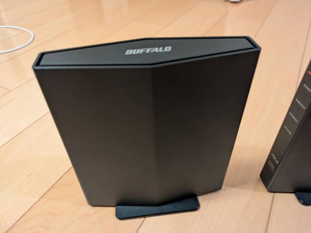 BUFFALO　Wi-Fiルーター　WSR-1500AX2S/NBK　4台セット
