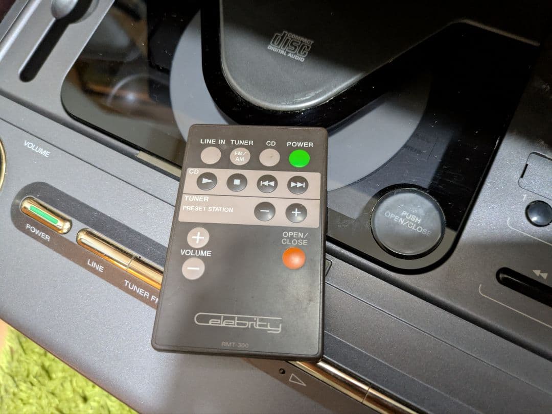 ソニーセレブリティD-3000 CDコンポ 動作品メンテナンス済み動作品