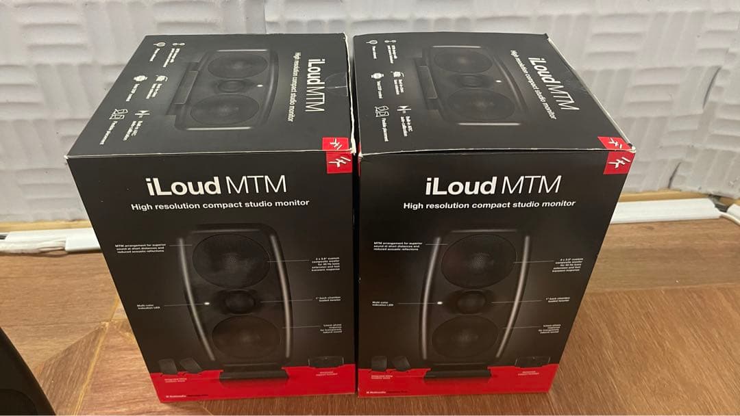 美品IK Multimedia iLoud MTM ARCマイク付き